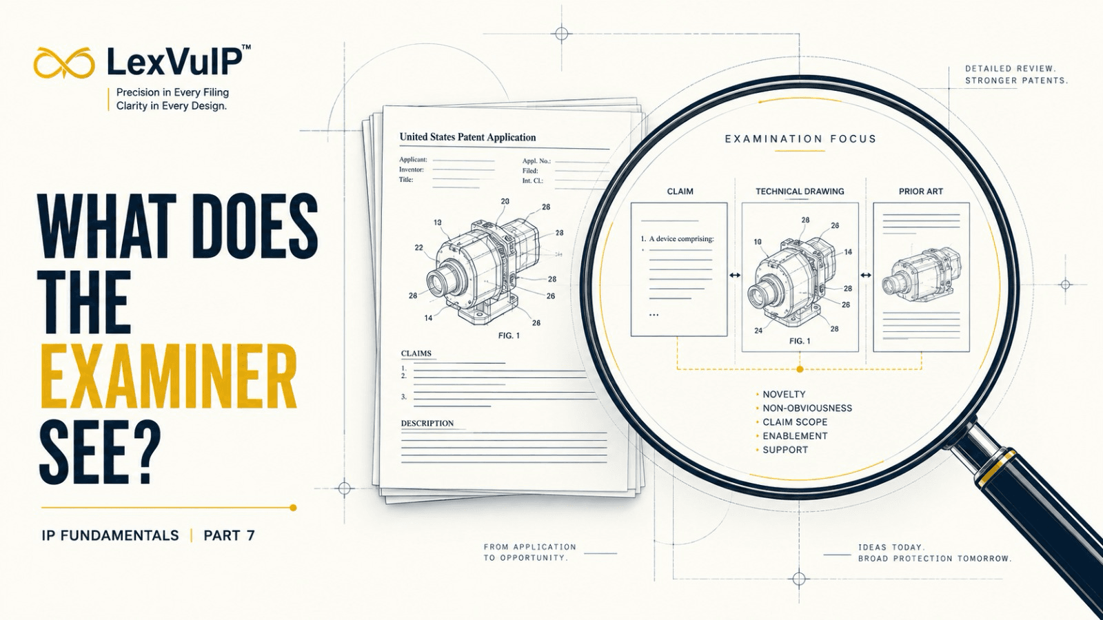 IP Fundamentals | Part 7: What Patent Examiners Actually Look For During Examination